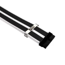 1stPlayer комплект удължителни кабели Custom Modding Cable Kit Black/White - ATX24P EPS PCI-e -