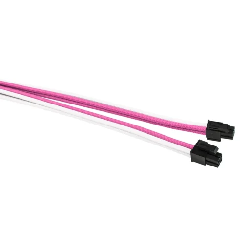 1stPlayer комплект удължителни кабели Custom Modding Cable Kit Pink/White – ATX24P