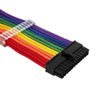 1stPlayer комплект удължителни кабели Custom Modding Cable Kit Rainbow - ATX24P EPS PCI-e -