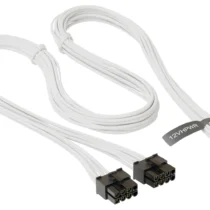 Seasonic модулен кабел Modding Cable 600W White - PCIe 5.0 12VHPWR -
