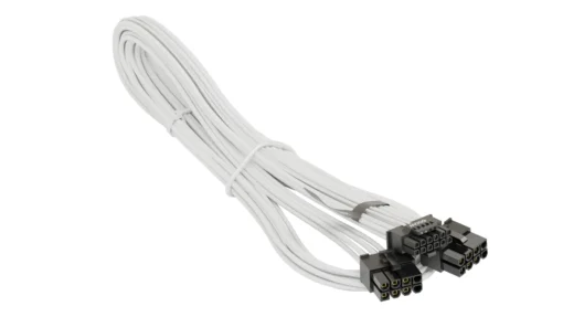 Seasonic модулен кабел Modding Cable 600W White – PCIe 5.0 12VHPWR –