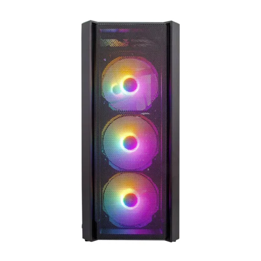 1stPlayer Кутия Case ATX – Fire Dancing V4 RGB – 4 fans