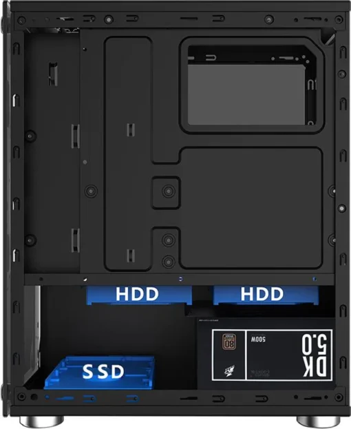 1stPlayer компютърна кутия Gaming Case mATX – X2 RGB – 3 Fans
