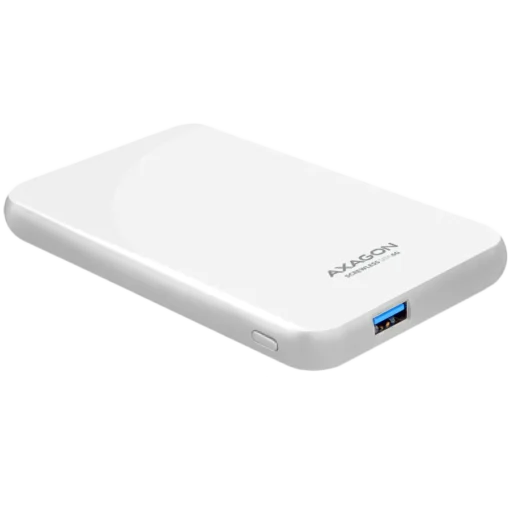 Чекмедже за диск AXAGON EE25-S6 USB3.0 - SATA 6G 2.5" External SCREWLESS Box White