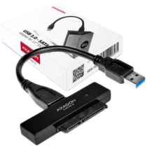 Чекмедже за диск AXAGON ADSA-1S USB2.0 - SATA HDD External Adapter Incl. 2.5" Case