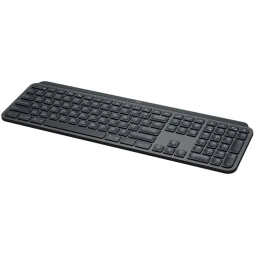 Клавиатура LOGITECH MX Keys for Mac Advanced Wireless Illuminated Keyboard – SPACE GREY – US INT’L – 2.4GHZ/BT –