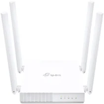 Рутер AC750 Wireless Dual Band Router 433 at 5 GHz +300 Mbps at 2.4 GHz 802.11ac/a/b/g/n 1 port WAN 10/100 Mbps + 4 port