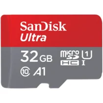 Карта памет SanDisk Ultra microSDHC 32GB + SD Adapter 120MB/s  A1 Class 10 UHS-I EAN: