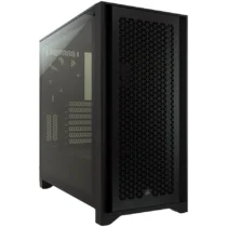 Кутия за компютър Corsair 4000D Airflow Tempered Glass Mid-Tower Black