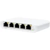 Kомутатор UBIQUITI Flex Mini; (4) GbE ports; (1) GbE PoE input port for power; Optional powering with included 5V 1A USB
