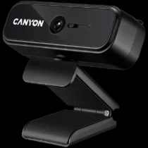 Уеб камера CANYON C2N 1080P full HD 2.0Mega fixed focus webcam with USB2.0 connector 360 degree rotary view scope built