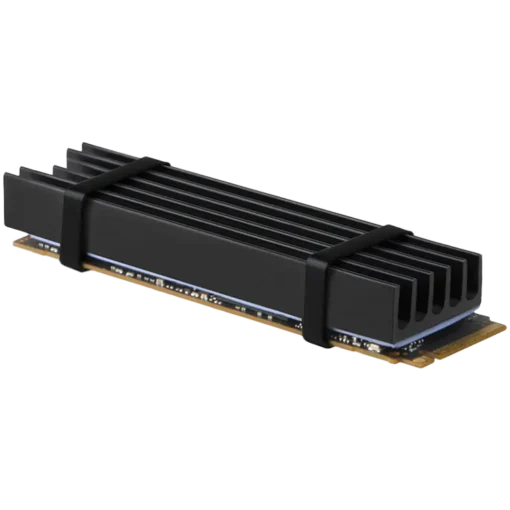 Охладител за процесор Охладител AXAGON CLR-M2L10 passive - M.2 SSD 80mm SSD ALU body silicone thermal pads height