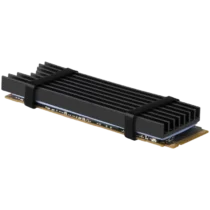 Охладител за процесор Охладител AXAGON CLR-M2L6 passive - M.2 SSD 80mm SSD ALU body silicone thermal pads height