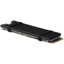 Охладител за процесор Охладител AXAGON CLR-M2L3 passive - M.2 SSD 80mm SSD ALU body silicone thermal pads height