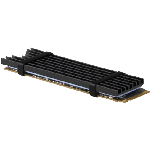 Охладител за процесор Охладител AXAGON CLR-M2L3 passive - M.2 SSD 80mm SSD ALU body silicone thermal pads height