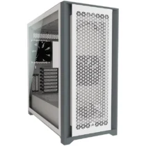 Кутия за компютър Corsair 5000D AIRFLOW Tempered Glass Mid-Tower White
