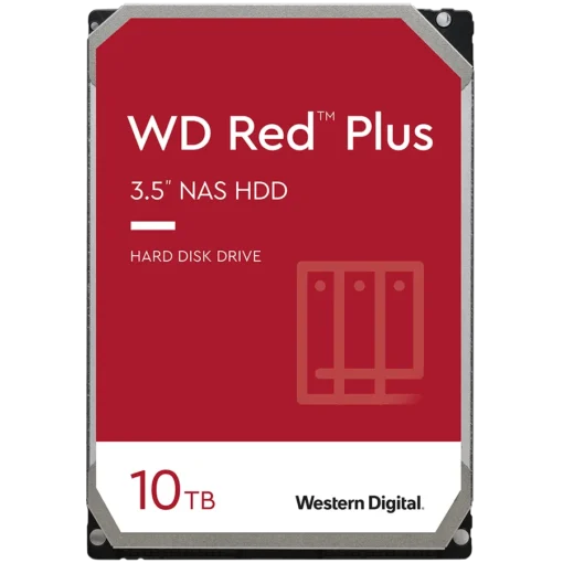 Хард диск HDD NAS WD Red Plus (3.5'' 10TB 256MB 7200 RPM SATA 6 Gb/s)