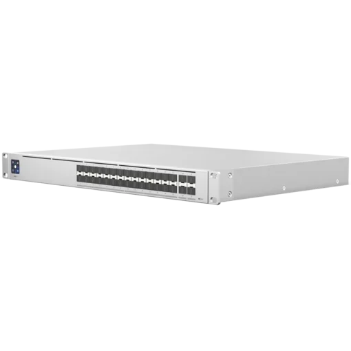 Kомутатор UBIQUITI Hi-Capacity Aggregation; (28) 10G SFP+ ports; (4) 25G SFP28 ports; DC power backup-ready; Layer 3