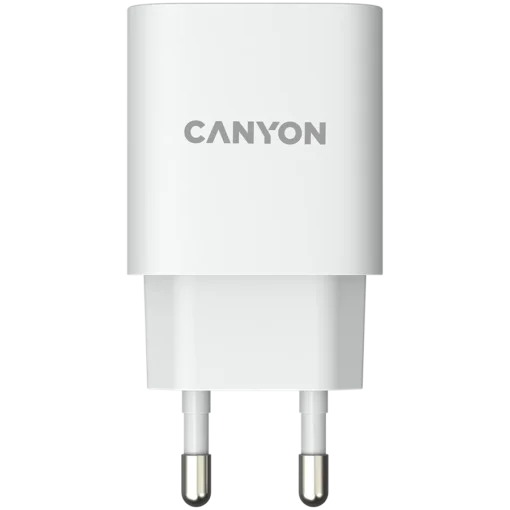 Зарядно за мобилен телефон CANYON H-20-04 PD 20W/QC3.0 18W WALL Charger with 1-USB A+ 1-USB-C   Input: 100V-240V Output: