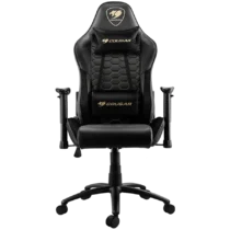 Геймърски стол COUGAR OUTRIDER - Royal Gaming Chair Premium PVC Leather Head and Lumbar Pillow High Density Shaping Foam