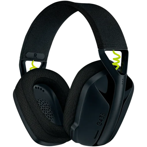 Геймърски слушалки LOGITECH G435 LIGHTSPEED Wireless Gaming Headset - BLACK