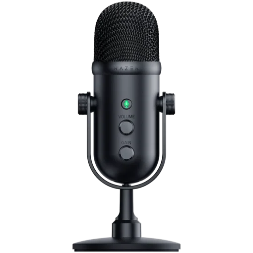 Геймърски микрофон Razer Seiren V2 Pro Professional-grade USB Microphone for Streamers 30 mm Dynamic Microphone High Pas