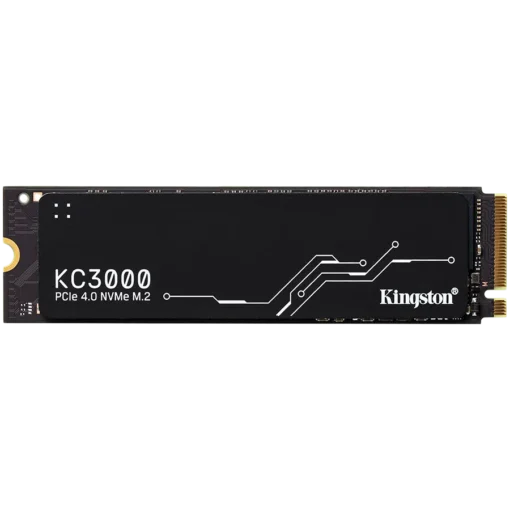 SSD диск KINGSTON KC3000 512GB SSD M.2 2280 PCIe 4.0 NVMe Read/Write 7000/3900MB/s Random Read/Write: 450K/900K