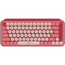 Клавиатура LOGITECH POP Keys Bluetooth Mechanical Keyboard - HEARTBREAKER ROSE - US INT'L