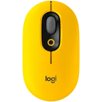 Безжична мишка LOGITECH POP Bluetooth Mouse - BLAST-YELLOW