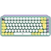 Клавиатура LOGITECH POP Keys Bluetooth Mechanical Keyboard - DAYDREAM MINT - US INT'L