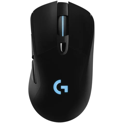 Геймърска мишка LOGITECH G703 LIGHTSPEED Wireless Gaming Mouse - HERO - BLACK - EER2