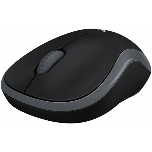 Безжична мишка LOGITECH M185 Wireless Mouse – SWIFT GREY –