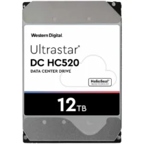 Хард диск Western Digital Ultrastar DC HDD Server HE12 (3.5’’ 12TB 256MB 7200 RPM SATA 6Gb/s 512E SE) SKU: