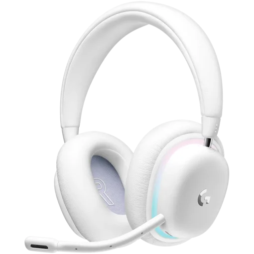 Геймърски слушалки LOGITECH G735 LIGHTSPEED Wireless Gaming Headset - OFF WHITE -