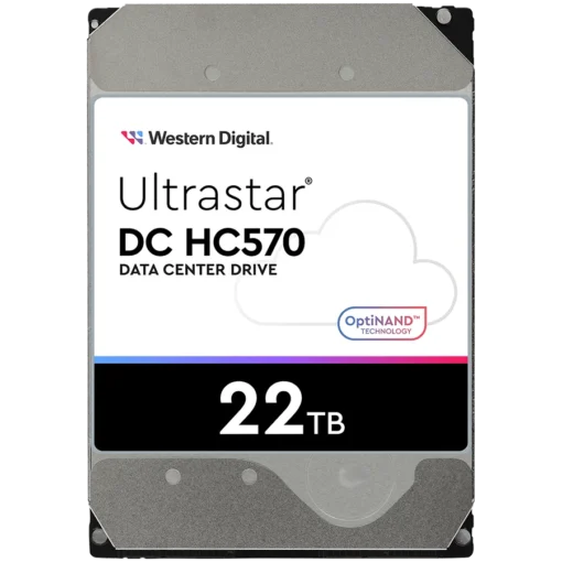 Хард диск HDD Server WD/HGST ULTRASTAR DC HC570 (3.5’’ 22TB 512MB 7200 RPM SATA 6Gb/s 512E SE NP3) SKU: