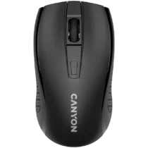 Безжична мишка CANYON MW-7 2.4Ghz wireless mouse 6 buttons DPI 800/1200/1600 with 1 AA battery size 110*60*37mm58g