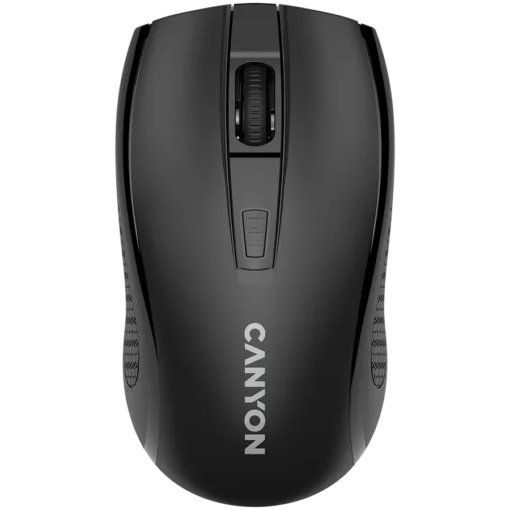 Безжична мишка CANYON MW-7 2.4Ghz wireless mouse 6 buttons DPI 800/1200/1600 with 1 AA battery size 110*60*37mm58g