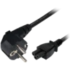 Mimosa EU Power Cord black (60 cm 2 ft) for PoE Injector 24V and PoE Injector 50V 501-00095