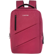 Раница за лаптоп CANYON BPE-5 Laptop backpack for 15.6 inch Product spec/size(mm): 400MM x300MM x 120MM(+60MM) Red EXTER