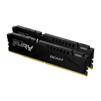 Памет за компютър Kingston FURY Beast Black 32GB(2x16GB) DDR5 6000MHz CL30 KF560C30BBK2-32 -