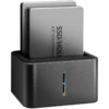 Докинг станция за твърд диск AXAGON ADSA-D25 USB 3.2 Gen 1 - 2x SATA 6G 2.5" SSD/HDD CLONE DUAL MINI