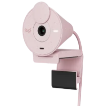 Уеб камера LOGITECH Brio 300 Full HD webcam - ROSE - USB