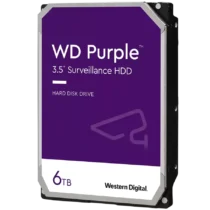Хард диск HDD Video Surveillance WD Purple 6TB CMR 3.5'' 256MB SATA 6Gbps TBW: 180