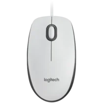 Мишка за компютър LOGITECH M100 Corded Mouse-WHITE
