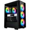 Кутия за компютър Xigmatek Elite One EN49684  ATX/M-ATX/Mini ITX U3x1 & U2x2 TG FP & Left TG 4PCS X24A Fan & ARGB Fan Co