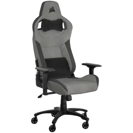 Геймърски стол CORSAIR T3 Rush 2023 Fabric Gaming Chair - Grey and Charcoal