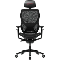 Геймърски стол LORGAR Grace 855 Gaming chair Mesh material aluminium frame multiblock mechanism 3D armrests 5 Star alumi