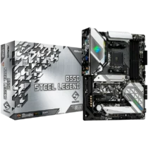 Дънна платка ASROCK Main Board Desktop B550 STEEL LEGEND (AM4 B550 4x DDR4 1x PCIe 4.0 x16 1x PCIe 3.0 x16 2x PCIe 3.0 x