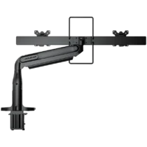 COUGAR DUO35 Heavy-Duty Dual Monitor Arm Gas Spring Stable and Smooth Motion Silent Micro Damper 35" x 2 max