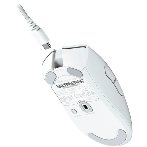 Геймърска мишка Razer DeathAdder V3 Pro – White Edition